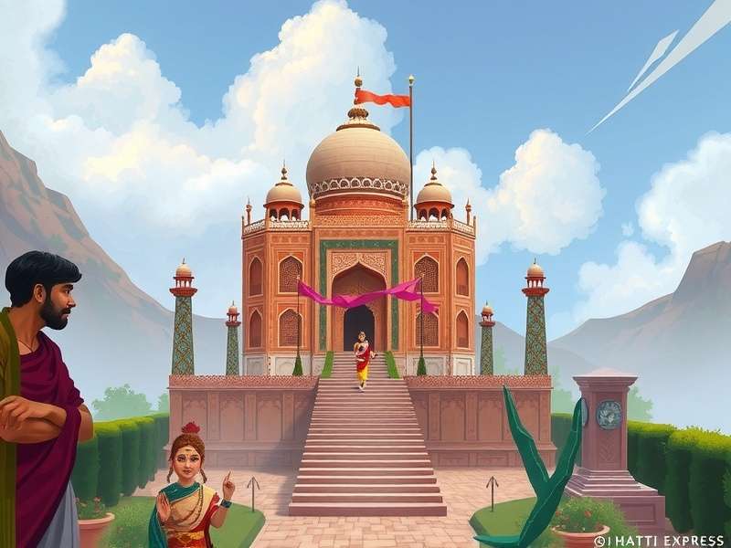 Bhakti Express Sacred Sites Map